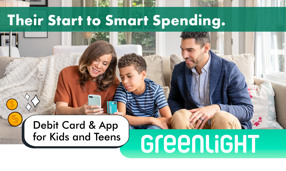 Greenlight: The Debit Card & App for Teens and Kids