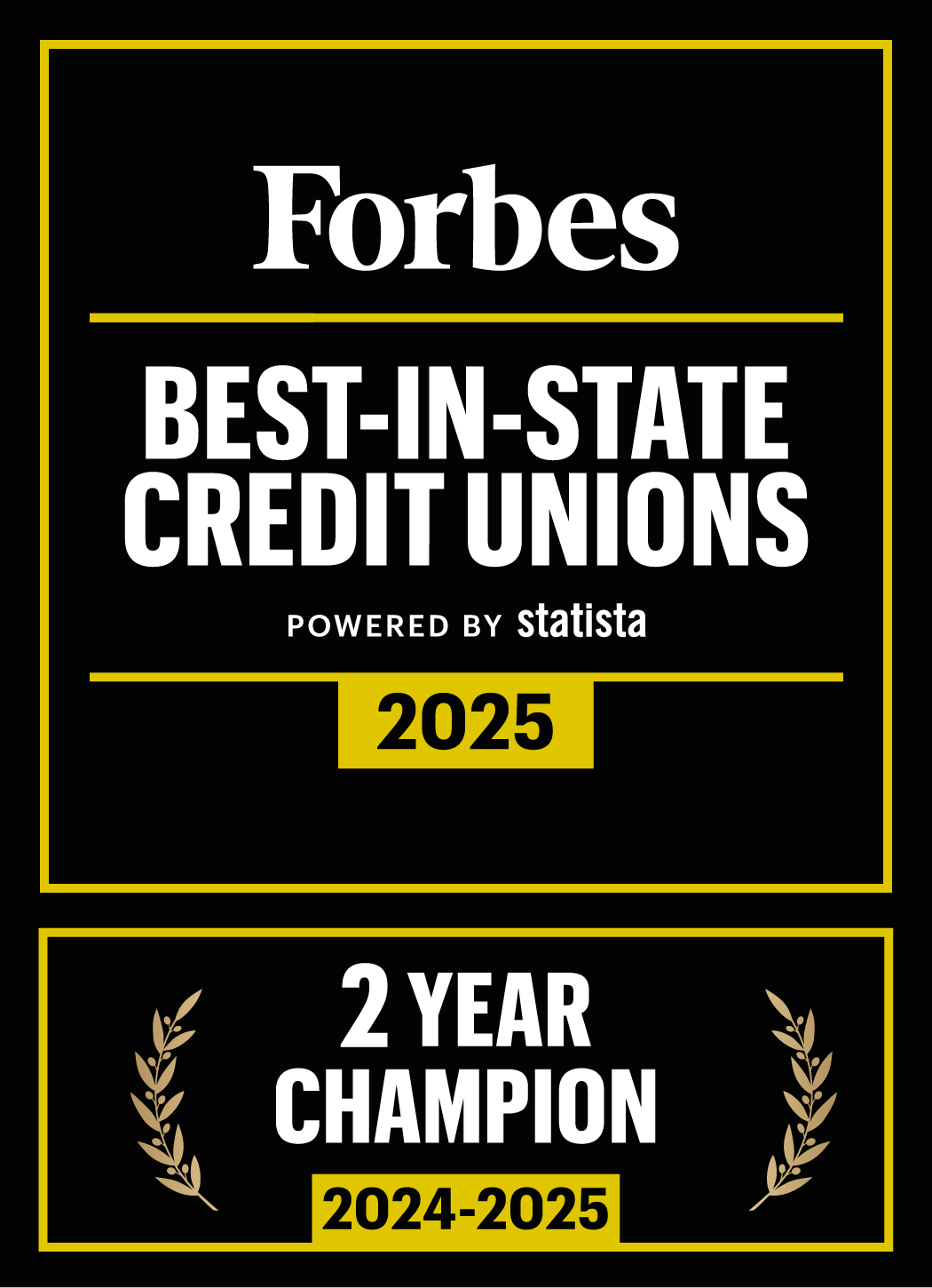 Forbes Best-In-State 2 year Champion 2024-2025