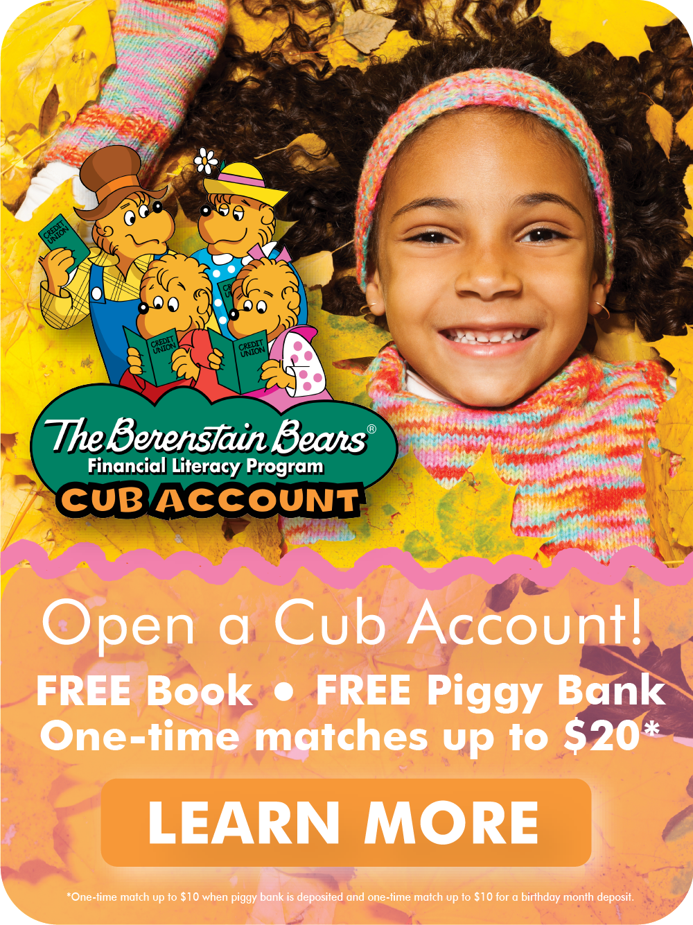 Open a Cub Account at FMFCU