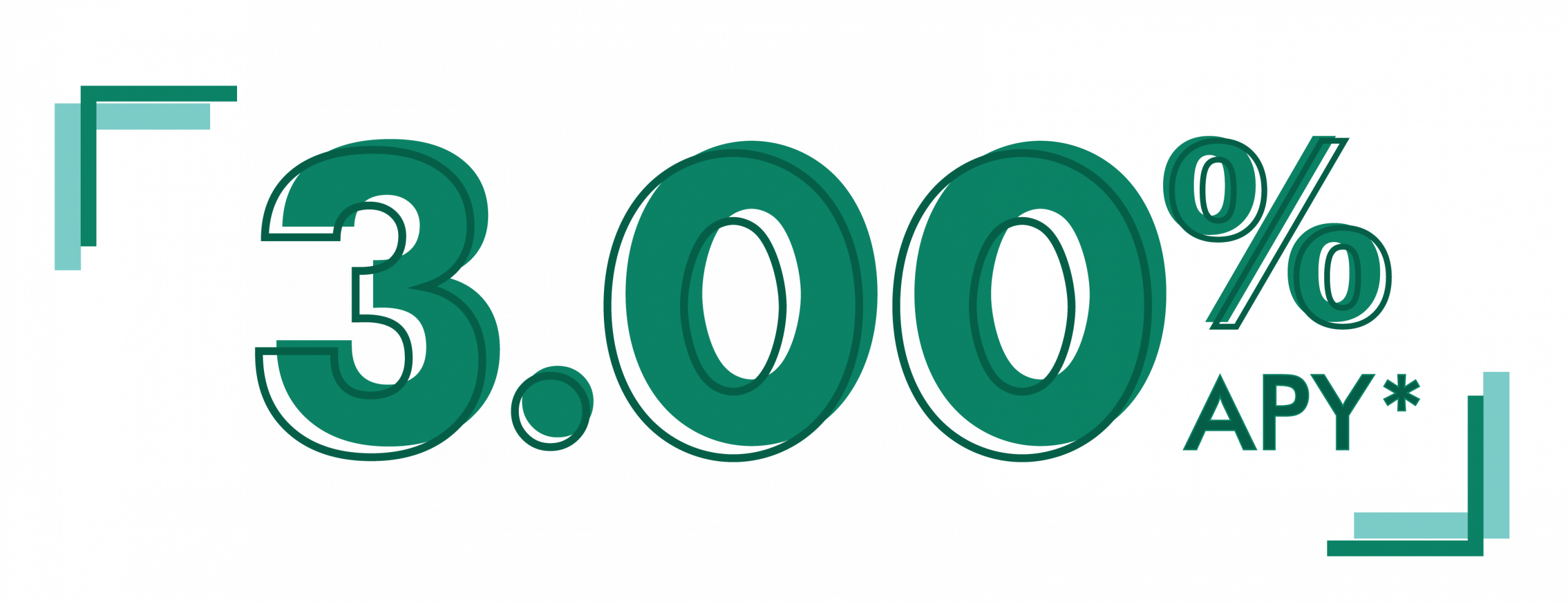 3.00% APY* POWER Savings Rate