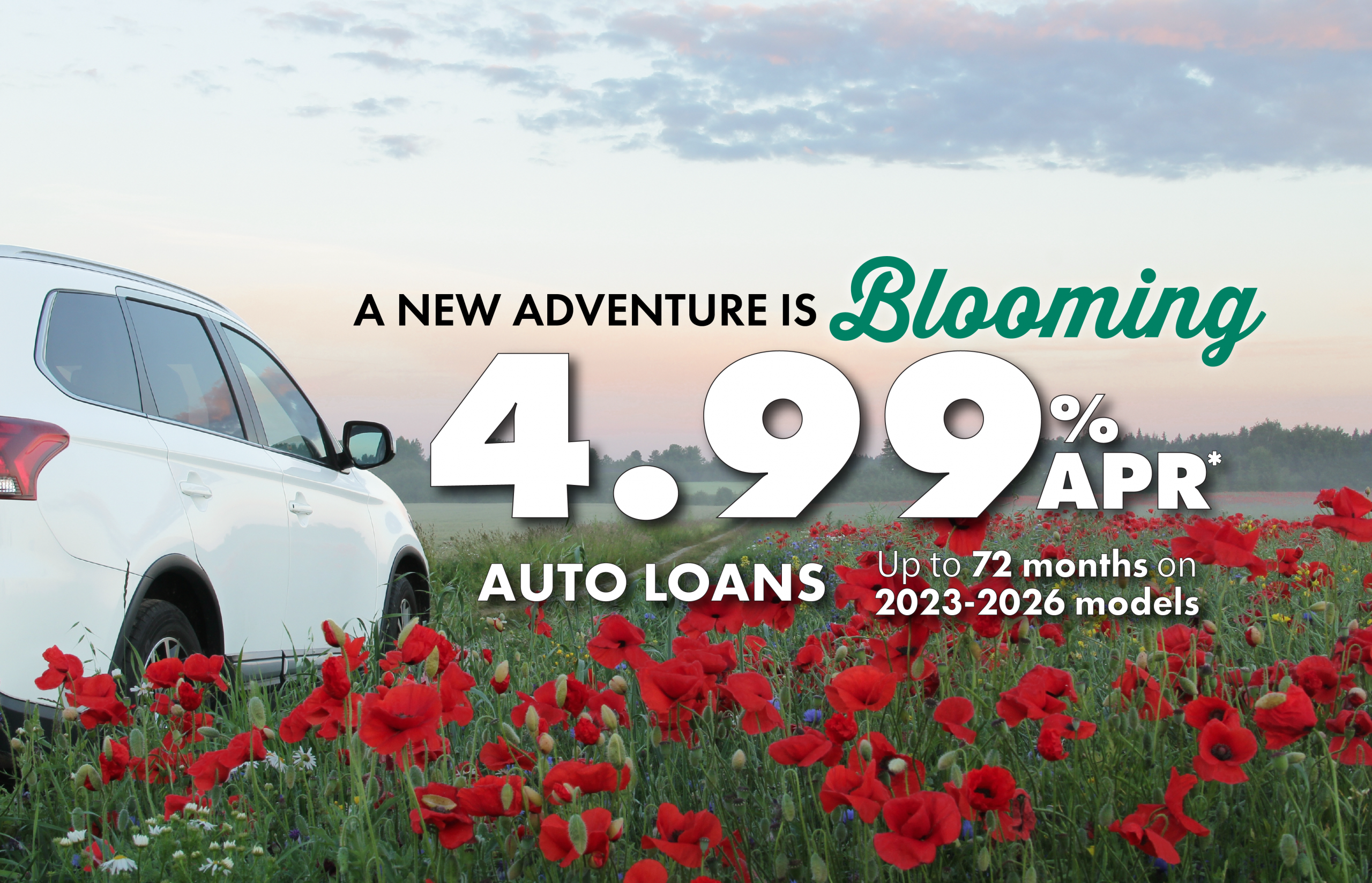 Your Next Adventure Starts at FMFCU | Auto Loans 4.99% APR*